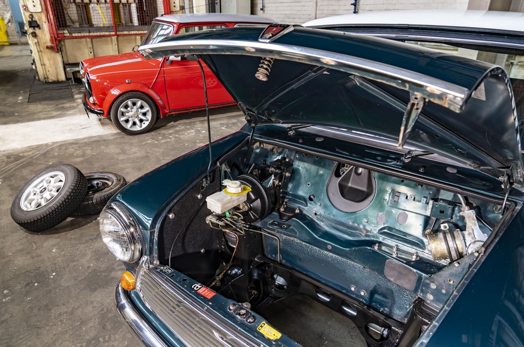 Electric engine in clearance classic car
